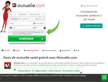 Tablet Screenshot of mutuelle.com